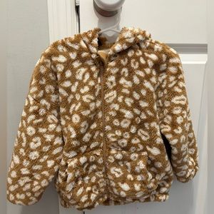 Old Navy Toddler Girl Sherpa Jacket 3T